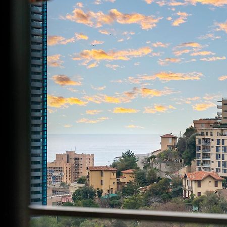 5mn Monaco - Vue mer - Parking - Piscine - BB Apartment Бюсолей Екстериор снимка