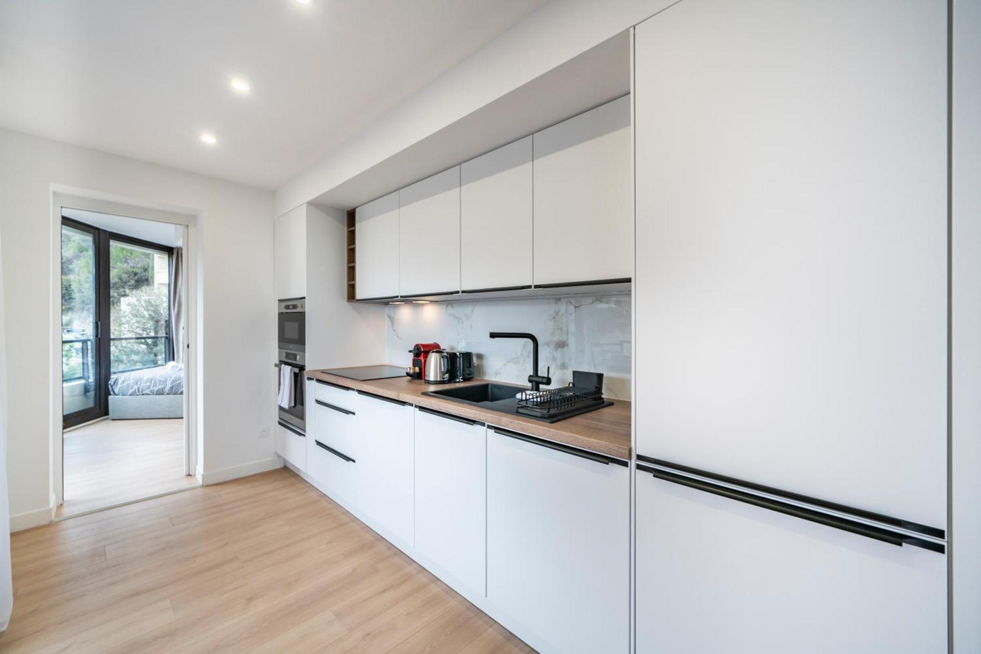 5mn Monaco - Vue mer - Parking - Piscine - BB Apartment Бюсолей Екстериор снимка