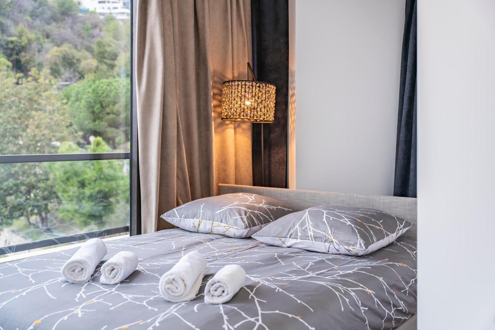 5mn Monaco - Vue mer - Parking - Piscine - BB Apartment Бюсолей Екстериор снимка