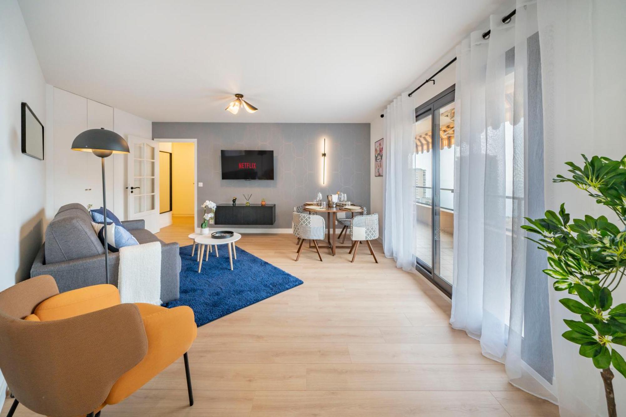 5mn Monaco - Vue mer - Parking - Piscine - BB Apartment Бюсолей Екстериор снимка